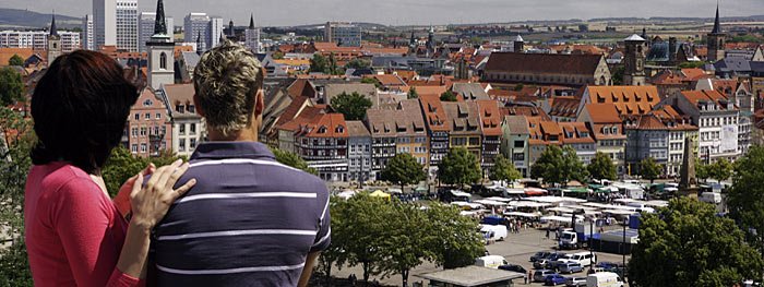 Thüringen: Erfurt entdecken mit einem Stadtbummeld durch die Altstadt