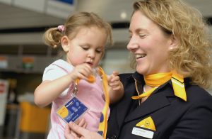 Kinderbetreuung bei der Lufthansa