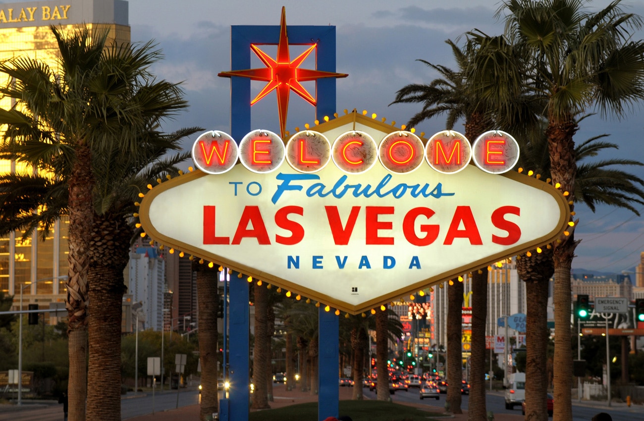 Las Vegas Schild Nevada