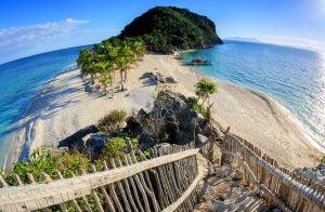 Strandabschnitt Philippinen