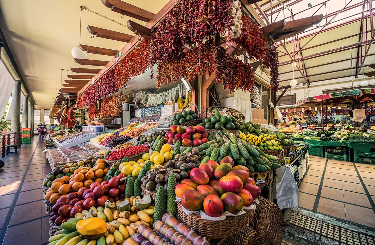 Markt auf Madeira