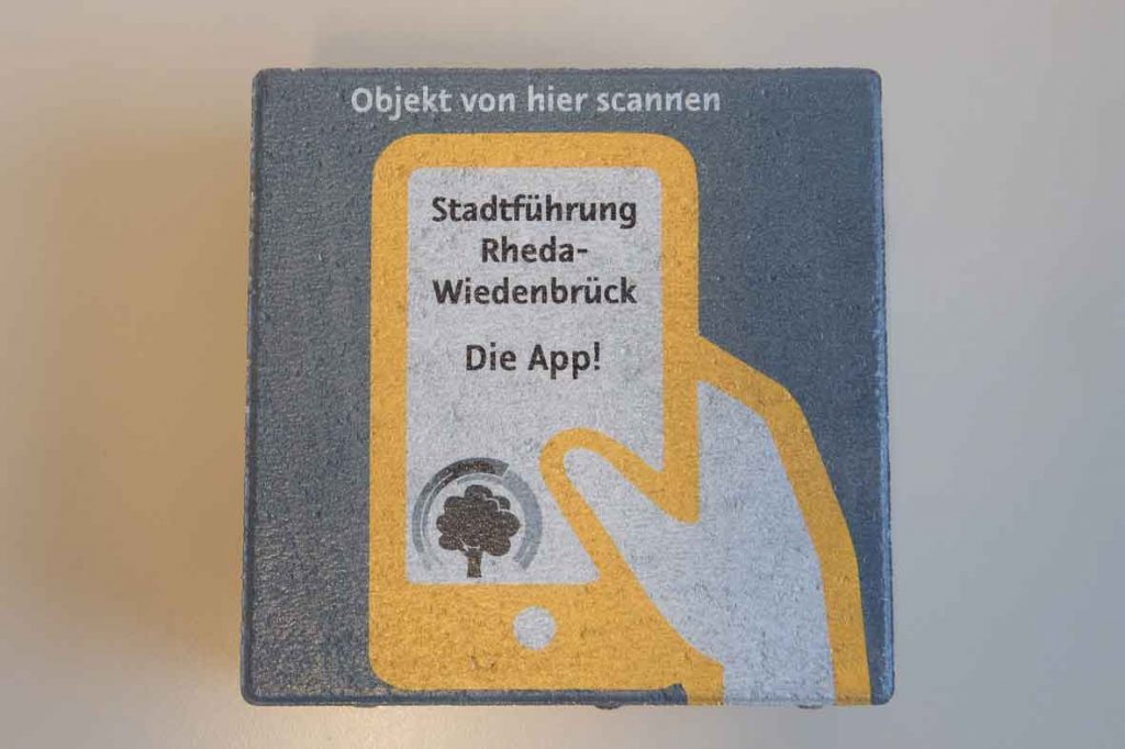 App-Stein Rheda-Wiedenbrück